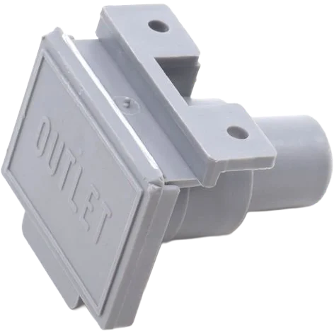 DLS 3/4″ Oulet Hose Socket with Cover – Grey