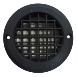 DLS 75 x 10mm Round Tail Vent – Black