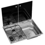 Dometic 2 Burner Gas Hob & Sink Combi