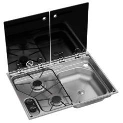 Dometic 2 Burner Gas Hob & Sink Combi
