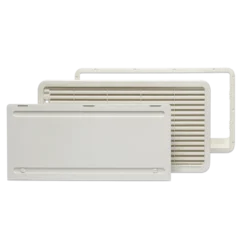 Dometic LS300 White Ventilation Grill Double Door