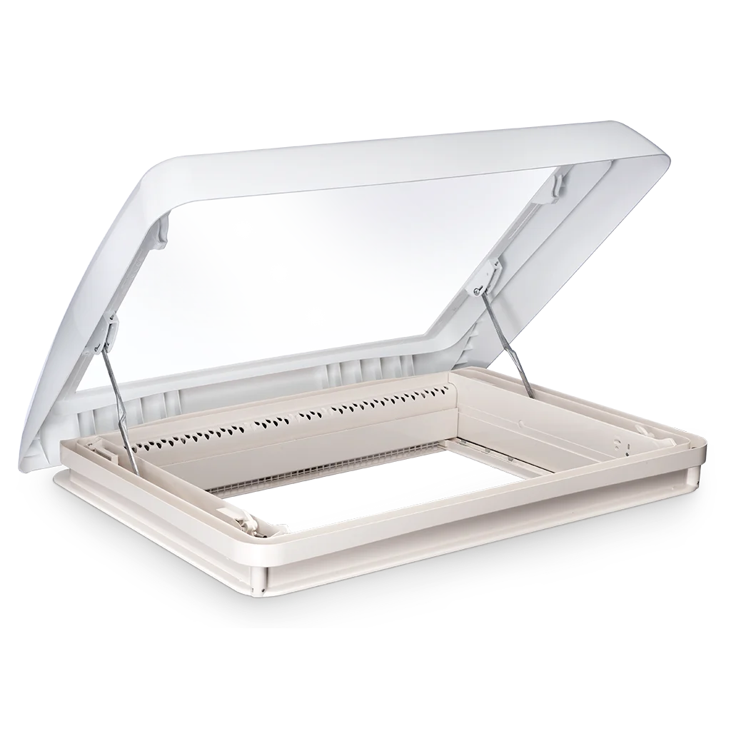 Dometic Midi Heki 700 x 500 Crank Rooflight with Ventilation WHITE – view 2