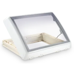Dometic Midi Heki 700 x 500 Crank Rooflight with Ventilation WHITE