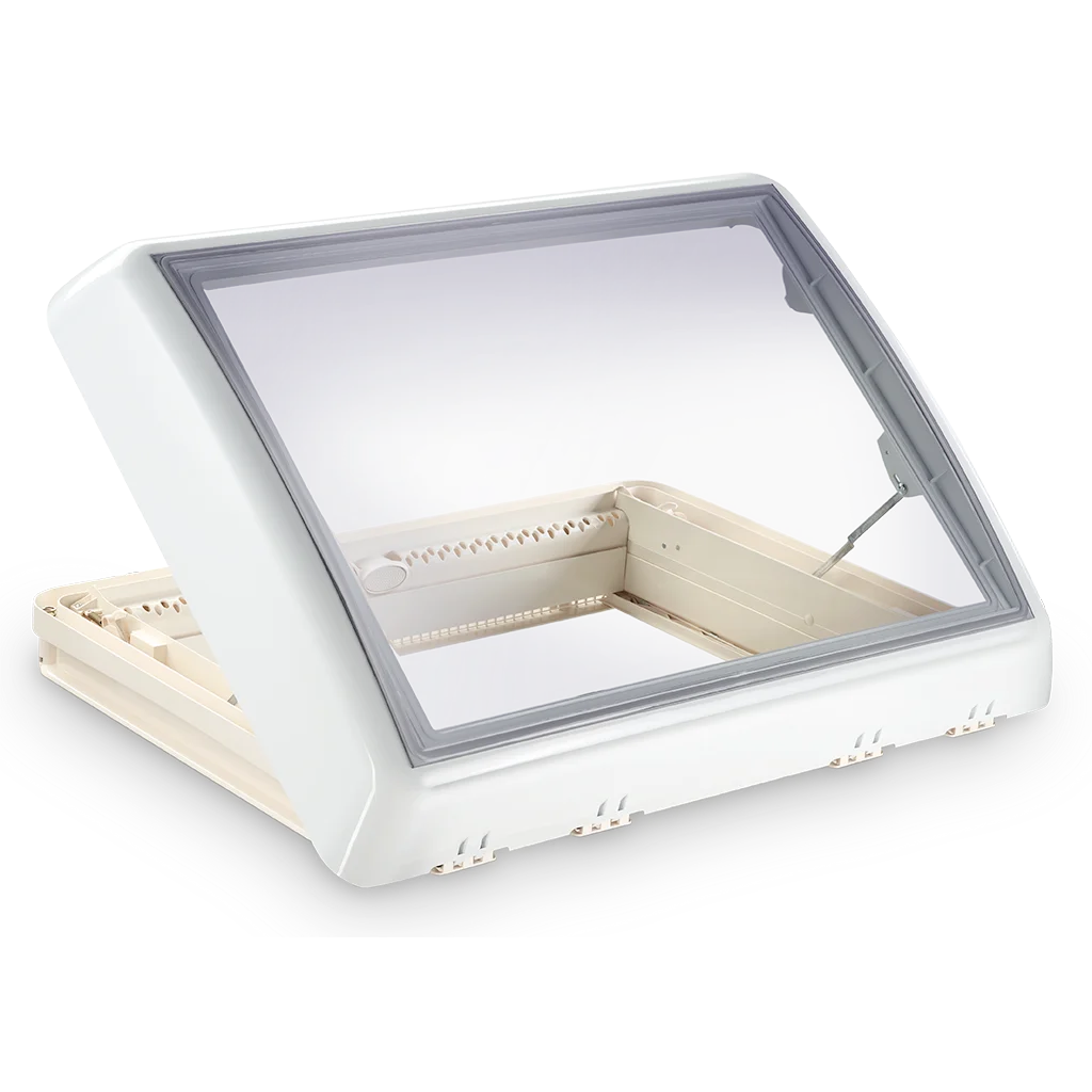 Dometic Midi Heki 700 x 500 Crank Rooflight with Ventilation WHITE