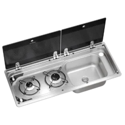 Dometic MO9722R Slimline Hob & Sink Unit Right Hand – Piezo Ignition & Shut Off