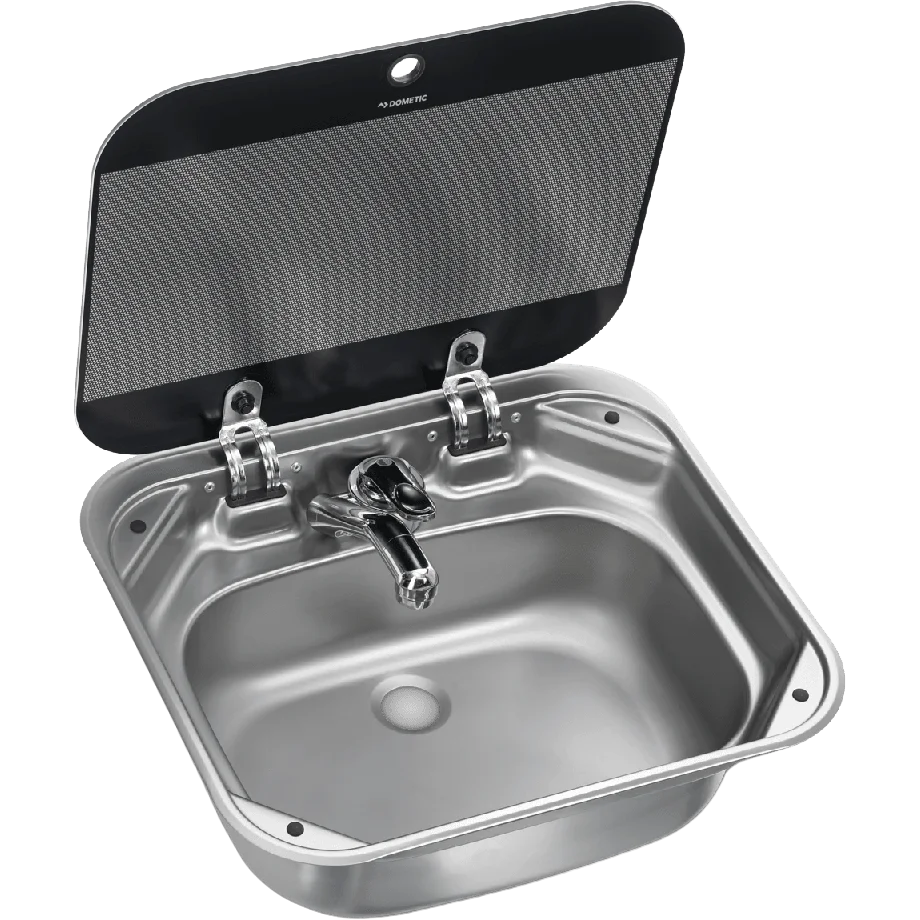 Dometic SNG 4237 Sink With Glass Lid & Tap Hole