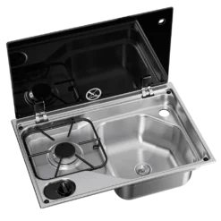 Dometic Vision CVC1525G One Burner Combination Unit – Right Hand Sink