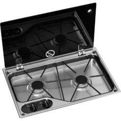 Dometic Vision CVH1525G Two Burner Hob with Shut off