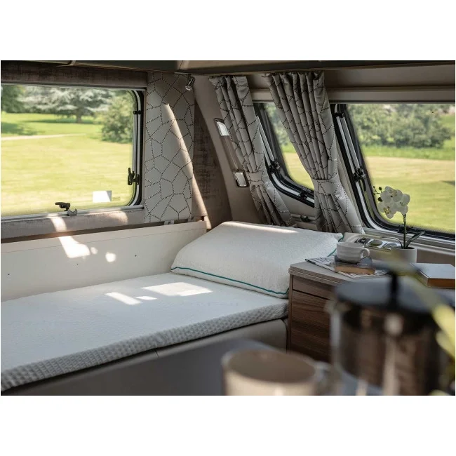 Duvalay 190 x 66cm Gold Foam Comfort Travel Topper – view 2