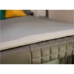 Duvalay 190x66cm Gold Foam Compact Travel Topper – view 2