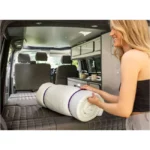 Duvalay 190x66cm Gold Foam Compact Travel Topper – view 3