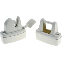 Ellbee Lever Release Door Retainer Off White