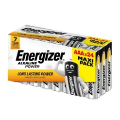 Energizer AAA LR03 Alkaline Power Batteries (24 Pack)
