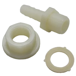 Fawo 10mm Straight Connector – White