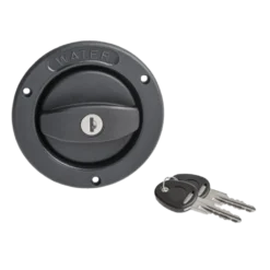 Fawo 40mm Black Water Inlet and Filler Cap Short Version with 2 Keys