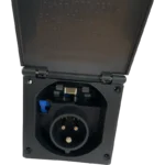 Fawo Grey 240v Flush Mains Inlet