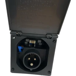 Fawo Grey 240v Flush Mains Inlet