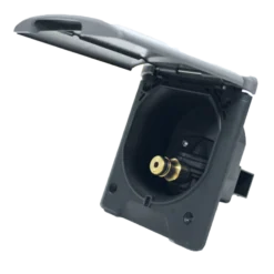 Fawo Grey Mains Water Inlet with Magnetic Lock