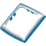 Fawo Pale Silver Metallic Single Softline Frame
