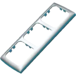Fawo Vedder Silver Triple Softline Frame