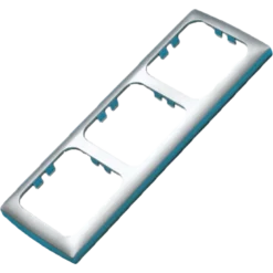 Fawo Vedder Silver Triple Softline Frame