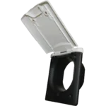 Fawo White Flush Inlet With Sprung Cover