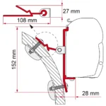 Fiamma Adapter C
