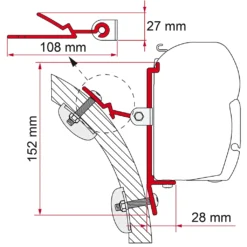 Fiamma Adapter C