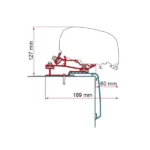 Fiamma Adapter Rapido C Line 340
