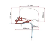 Fiamma Adapter Rapido C55I C86I 500