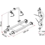 Fiamma Carry-Bike Garage Plus – view 2