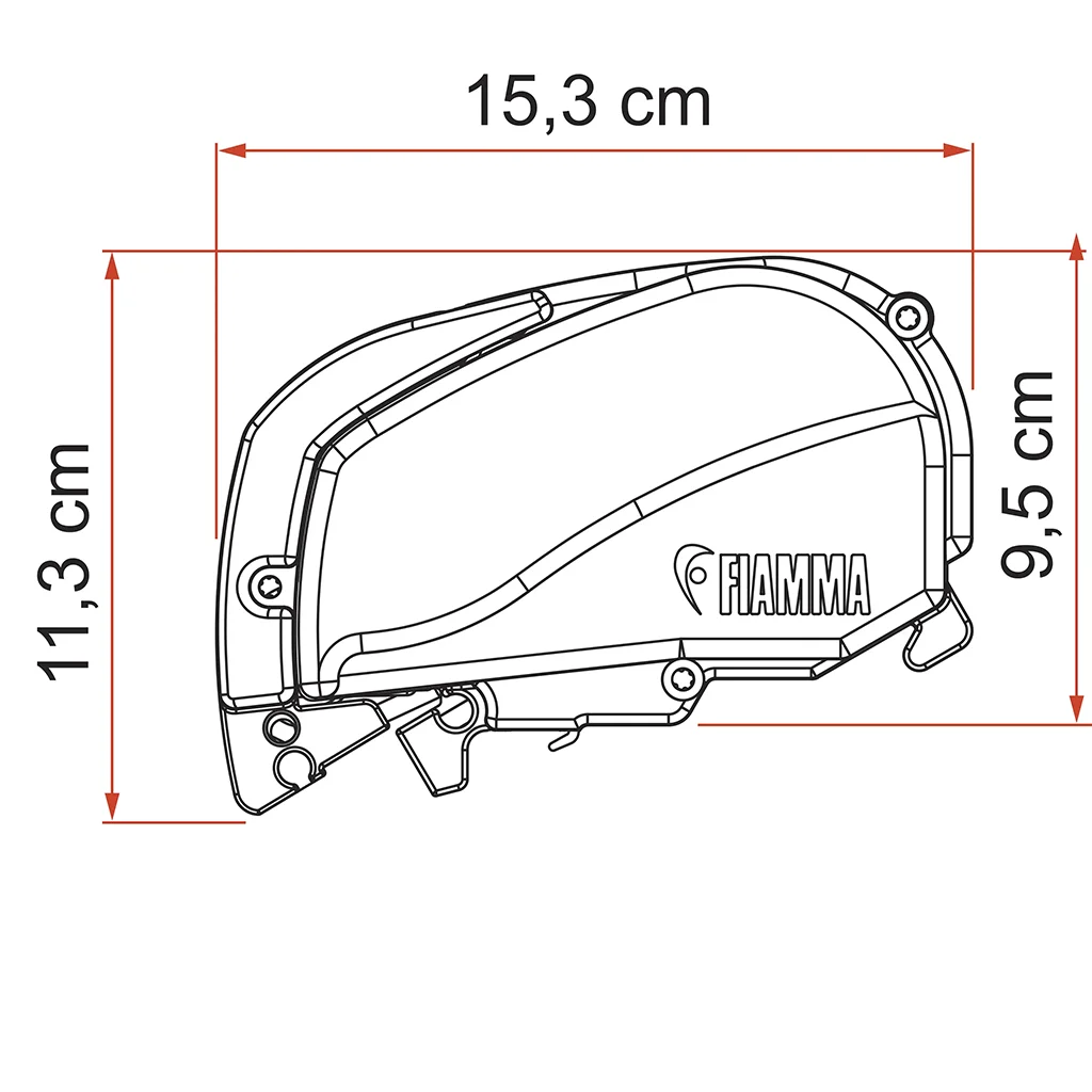Fiamma F80S Polar 400 Ducato H2L4 R.G. – view 3