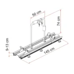 Fiamma Garage Slide Pro Bike Deluxe – view 2