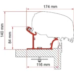 Fiamma Kit Adria Caravan (> 2015)