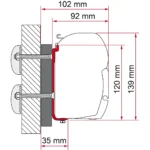 Fiamma Kit Dethleffs Globebus