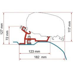 Fiamma Kit Ducato>06 (F80/F65) – LHD + RHD