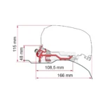 Fiamma Kit Ducato (H2/L2/L3)>06 DB LHD/RHD