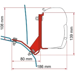 Fiamma Kit Ducato Hymercar H2 Lift Roof DB