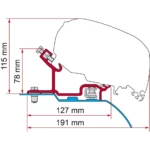 Fiamma Kit Ducato/Jumper/Boxer H3