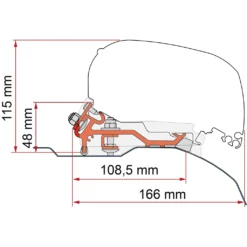 Fiamma Kit Ducato Lp(H2/L4) >06(F80)