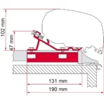 Fiamma Kit Fixing-Bar