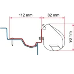 Fiamma Kit Ford Custom Groupe Rapido (F35)