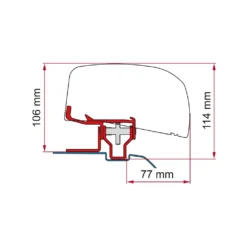 Fiamma Kit NV200 Total Black (F40)
