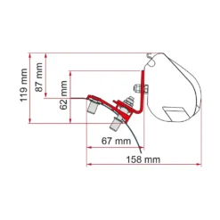 Fiamma Kit PSA – LHD + RHD DB