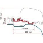 Fiamma Kit Smart CLamp Ducato F80S