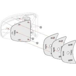 Fiamma Kit Spacer Safe Door >2017 White