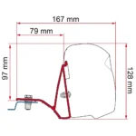 Fiamma Kit Trafic/Viv/NV300/T. >14 (F43)