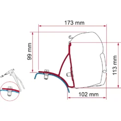 Fiamma Kit Trafic/Vivaro/Primastar