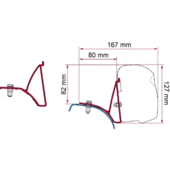 Fiamma Kit Trafic/Vivaro/Primastar (F43)