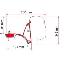 Fiamma Kit VW T5/T6 T/M – RHD – DB (F43)
